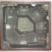Spaform SQ526 Cinnabar Hot Tub Layout